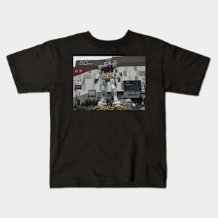 Gundam Mobile Suit #01 RX-78-2 Diver City Tokyo 2 Kids T-Shirt